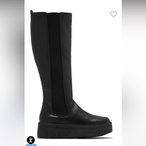Never worn platform tall boots